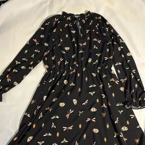 Insect Pattern Dress